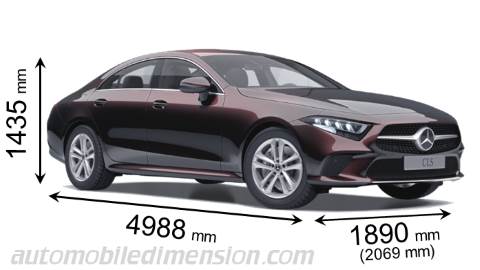 mercedes cls size