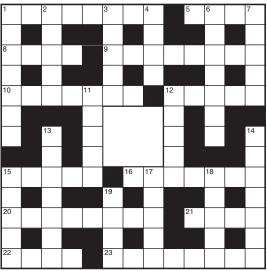 walk unsteadily crossword