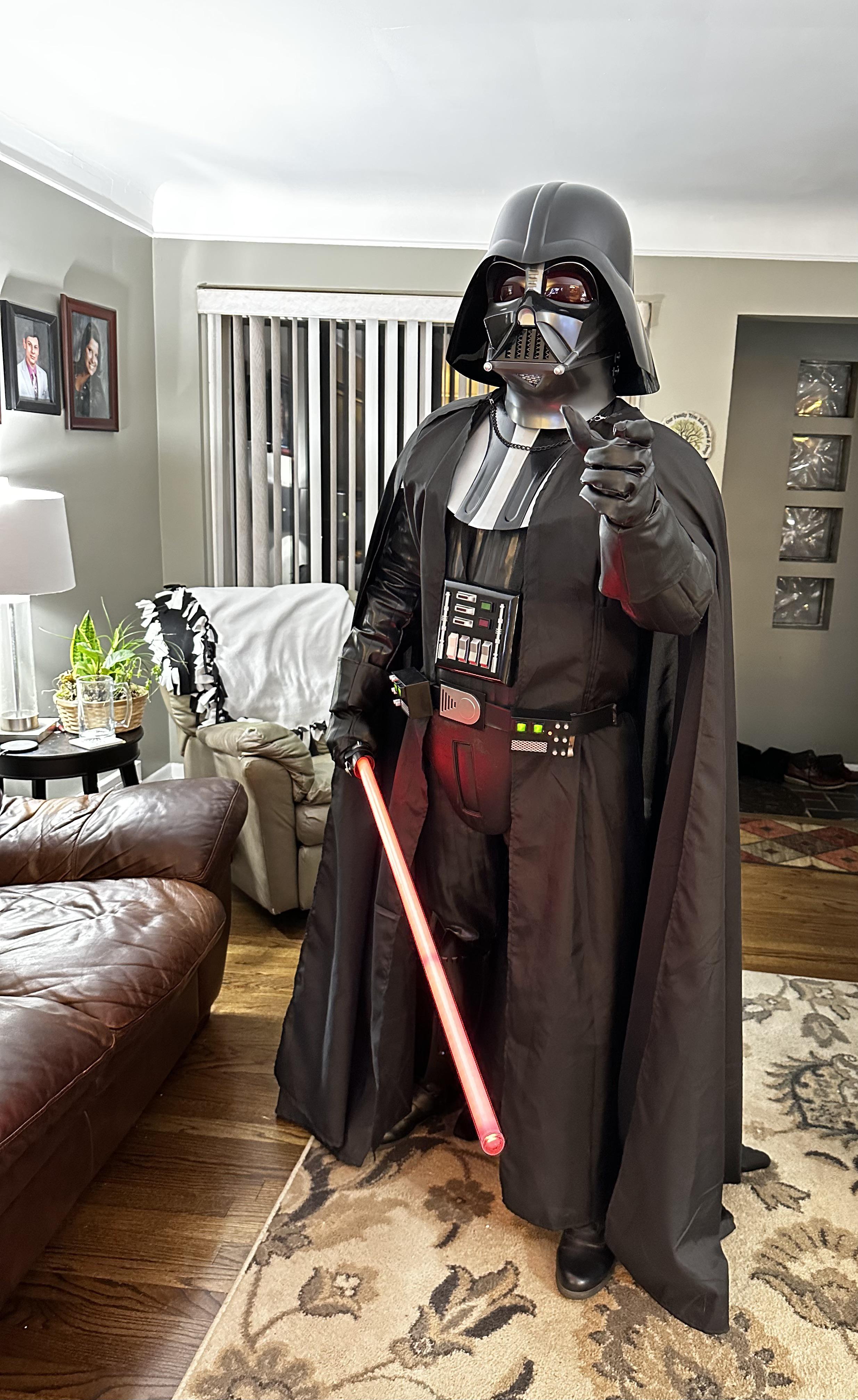 full darth vader suit