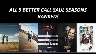 better call saul seasons ranked