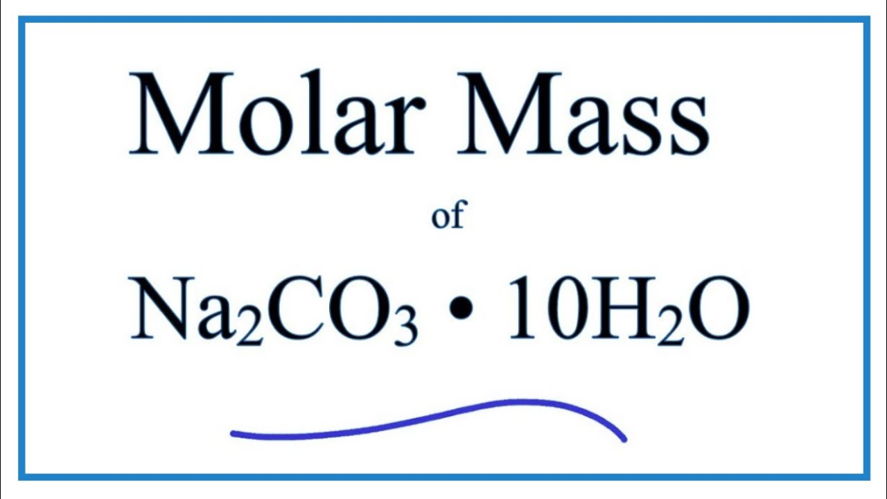 na2co3 molar mass