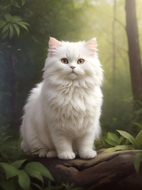 cute persian cat