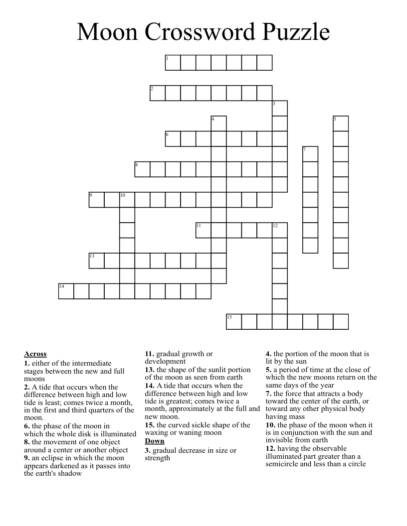 lowest point of tide crossword