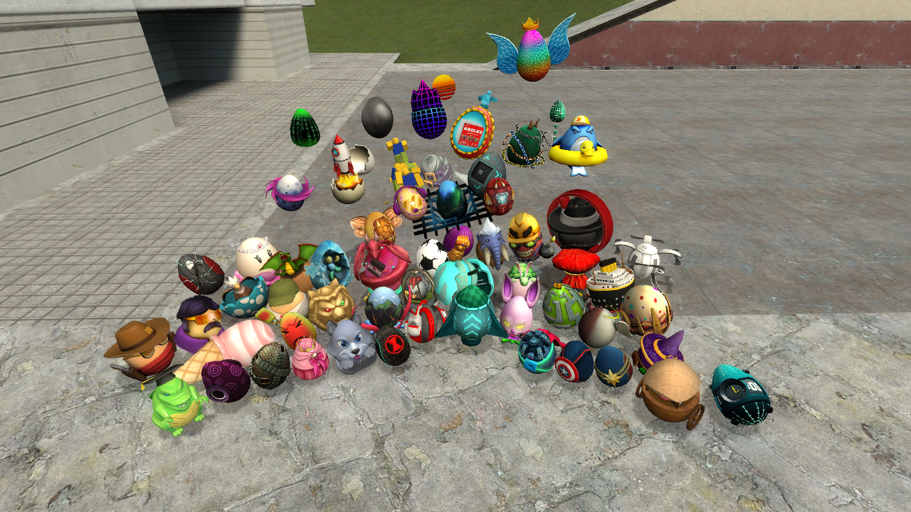 how many eggs are in egg hunt 2019