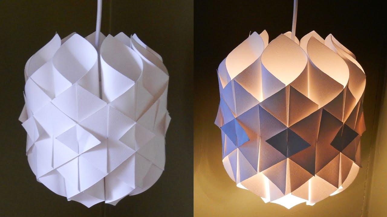 hanging paper lamp