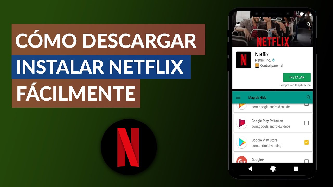 descargar netflix youtube