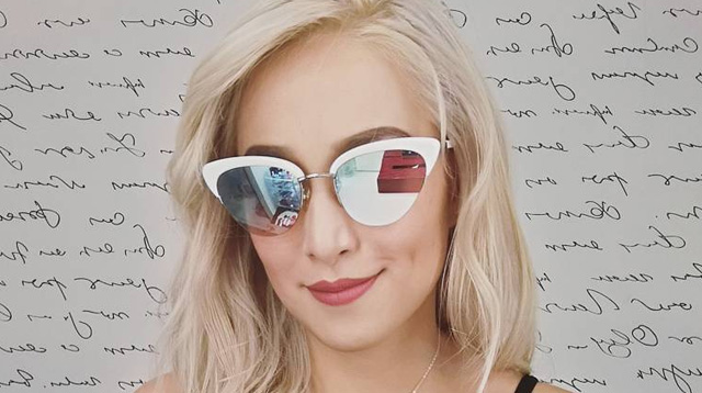 cristine reyes blonde