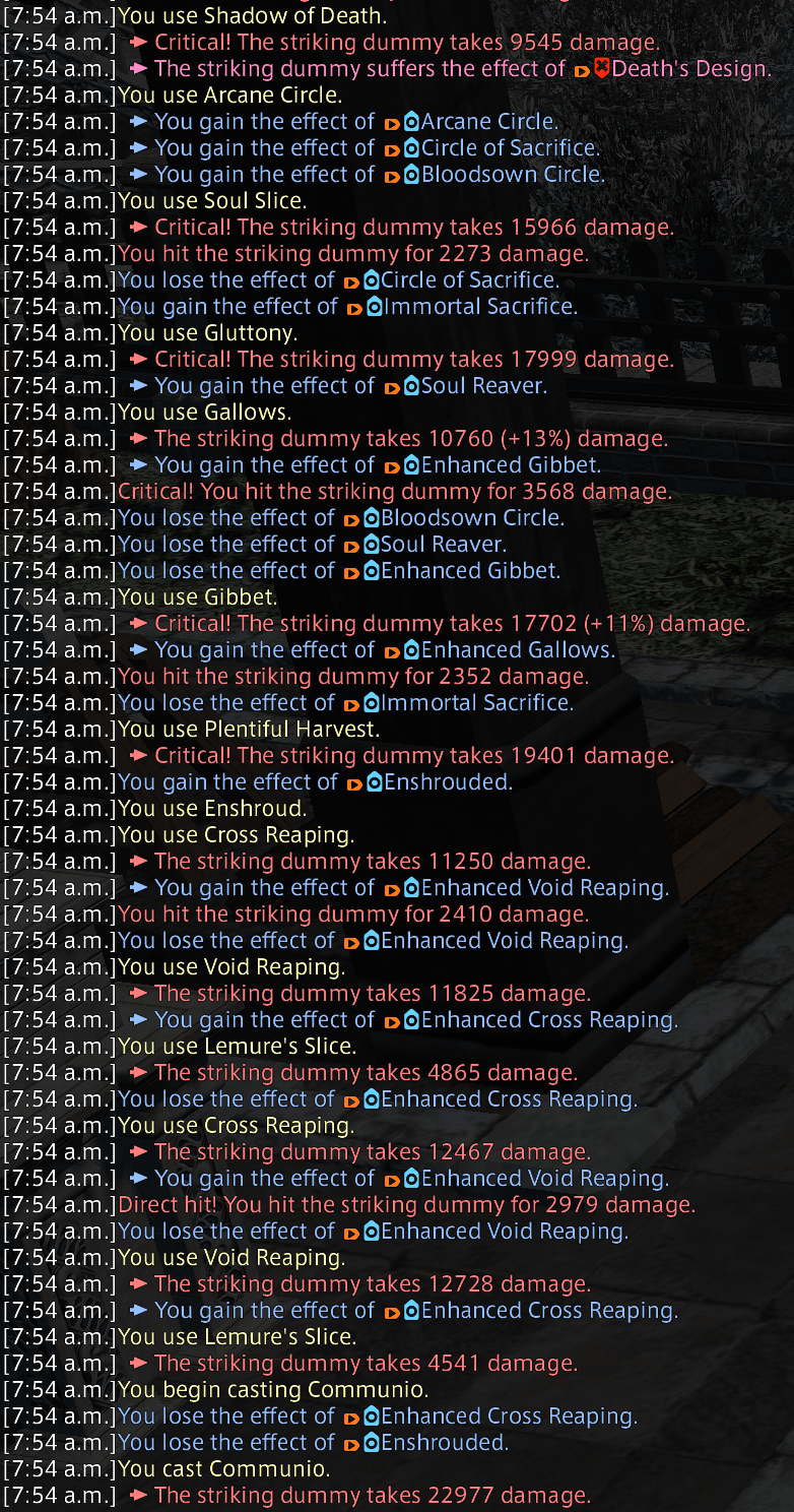 ffxiv logs