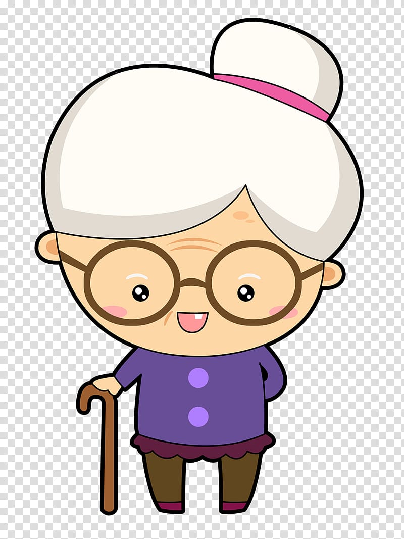 clipart of grandmother