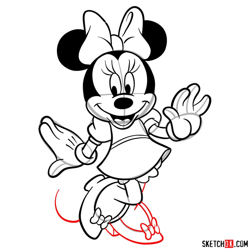 mini mouse drawing