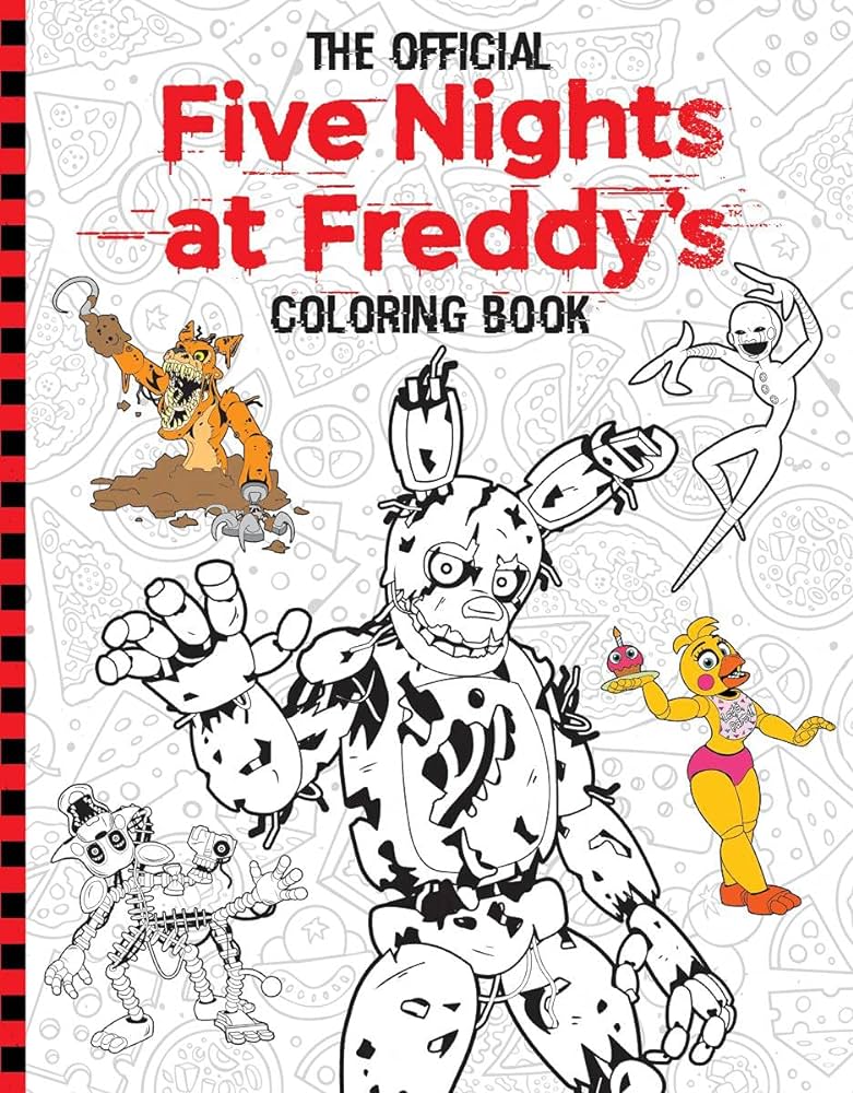 fnaf pictures to color