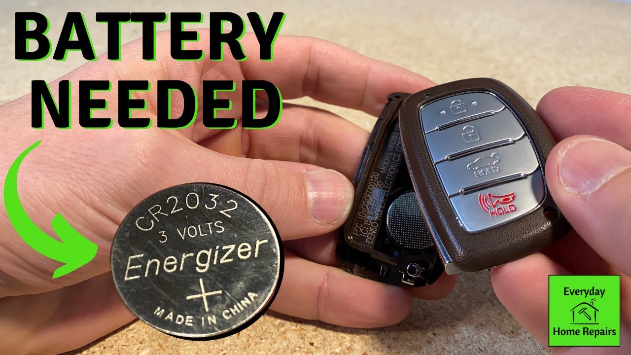 replace battery in hyundai key fob