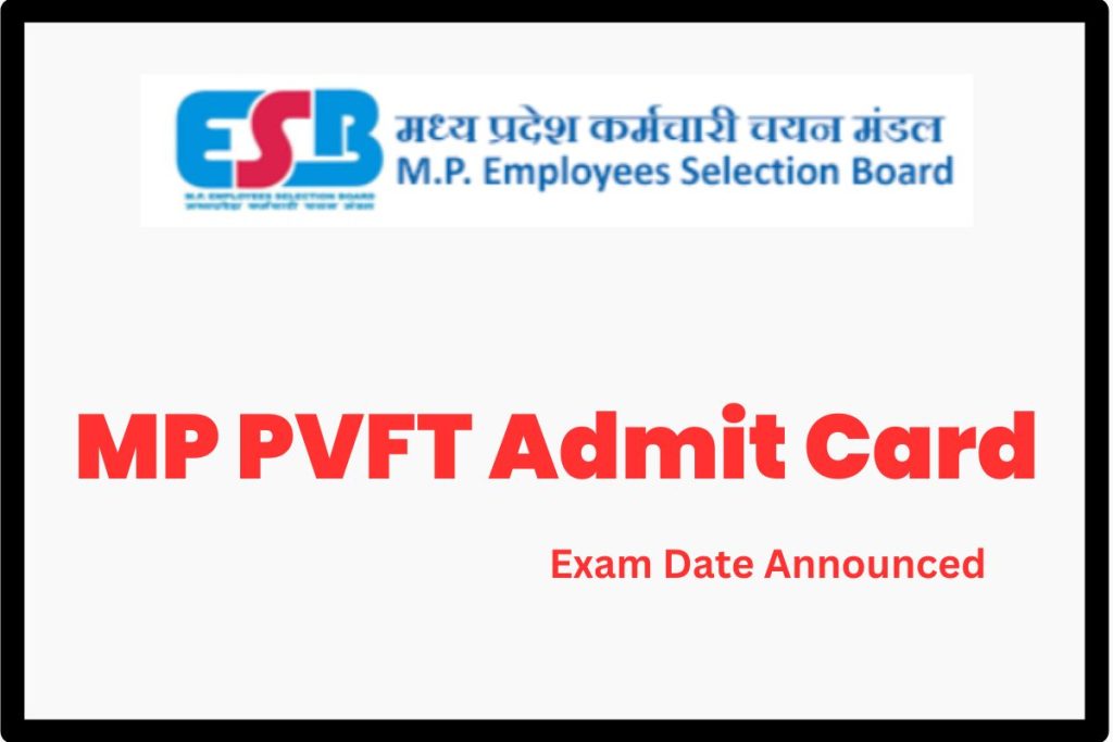 pvft admit card 2022