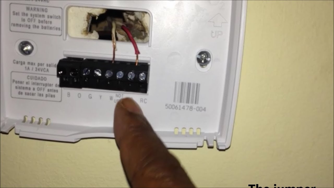 2 wire thermostat wiring