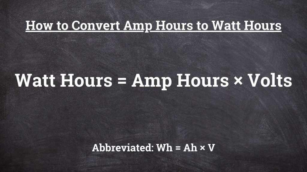 20000 milliamp hours to watt hours