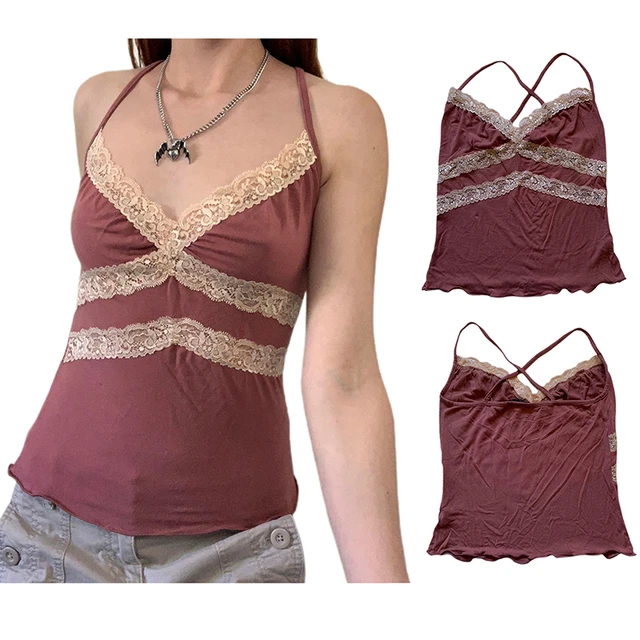 2000s lace cami