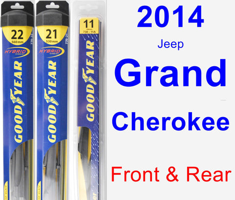 2014 jeep cherokee windshield wipers size