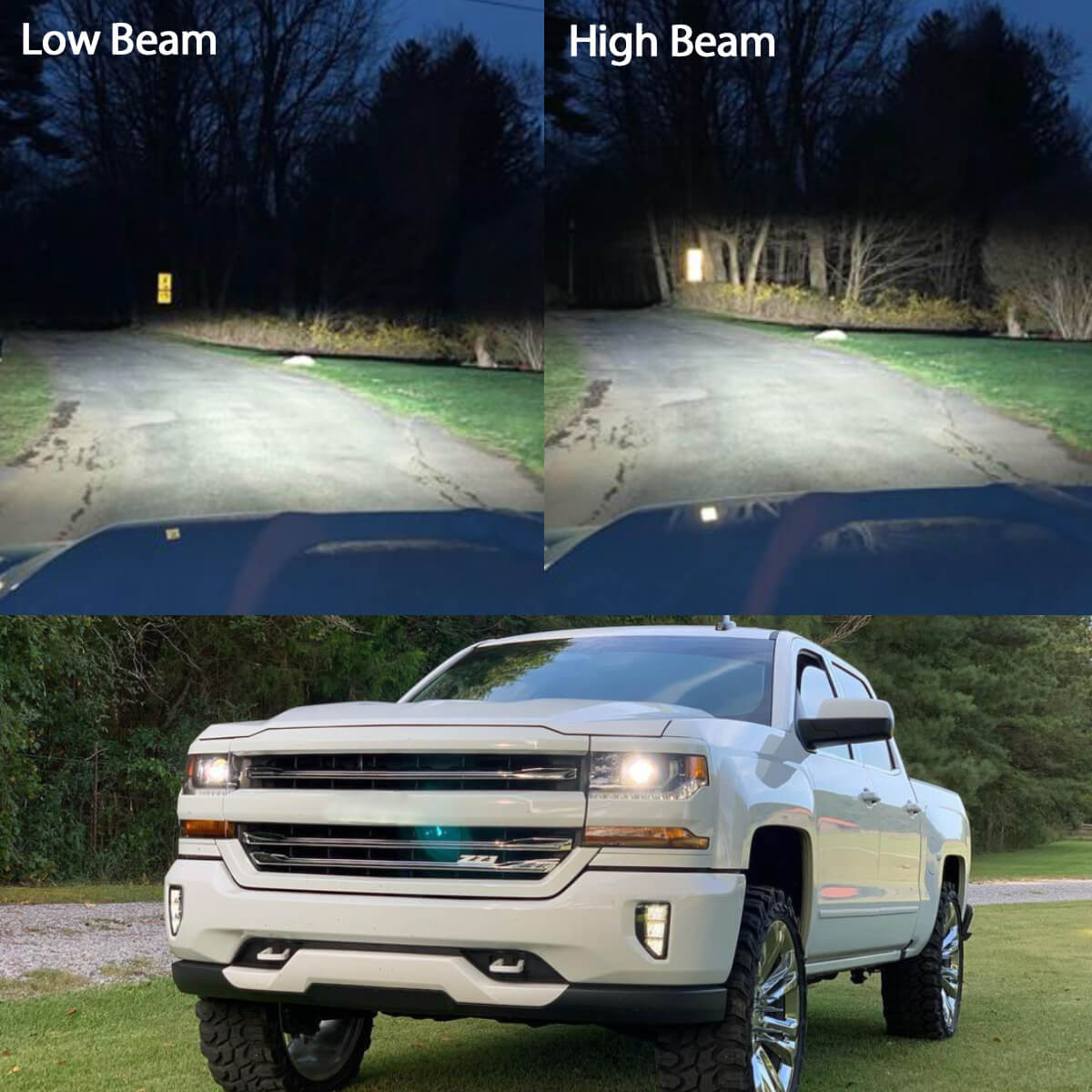 2017 silverado headlight bulb replacement