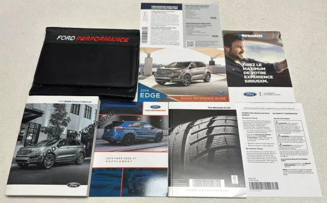 2019 ford edge owners manual