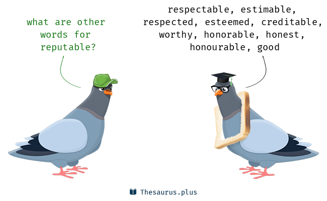 reputable synonym