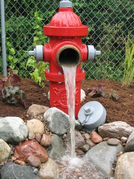 fire hydrant decor