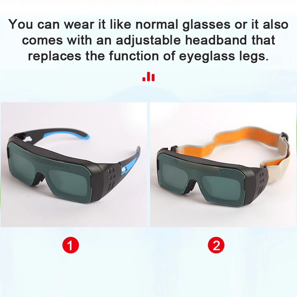 welders wear special goggles