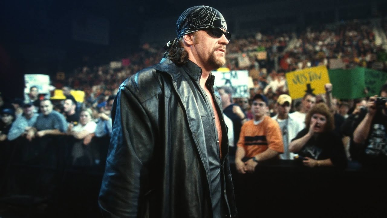 undertaker with bandana