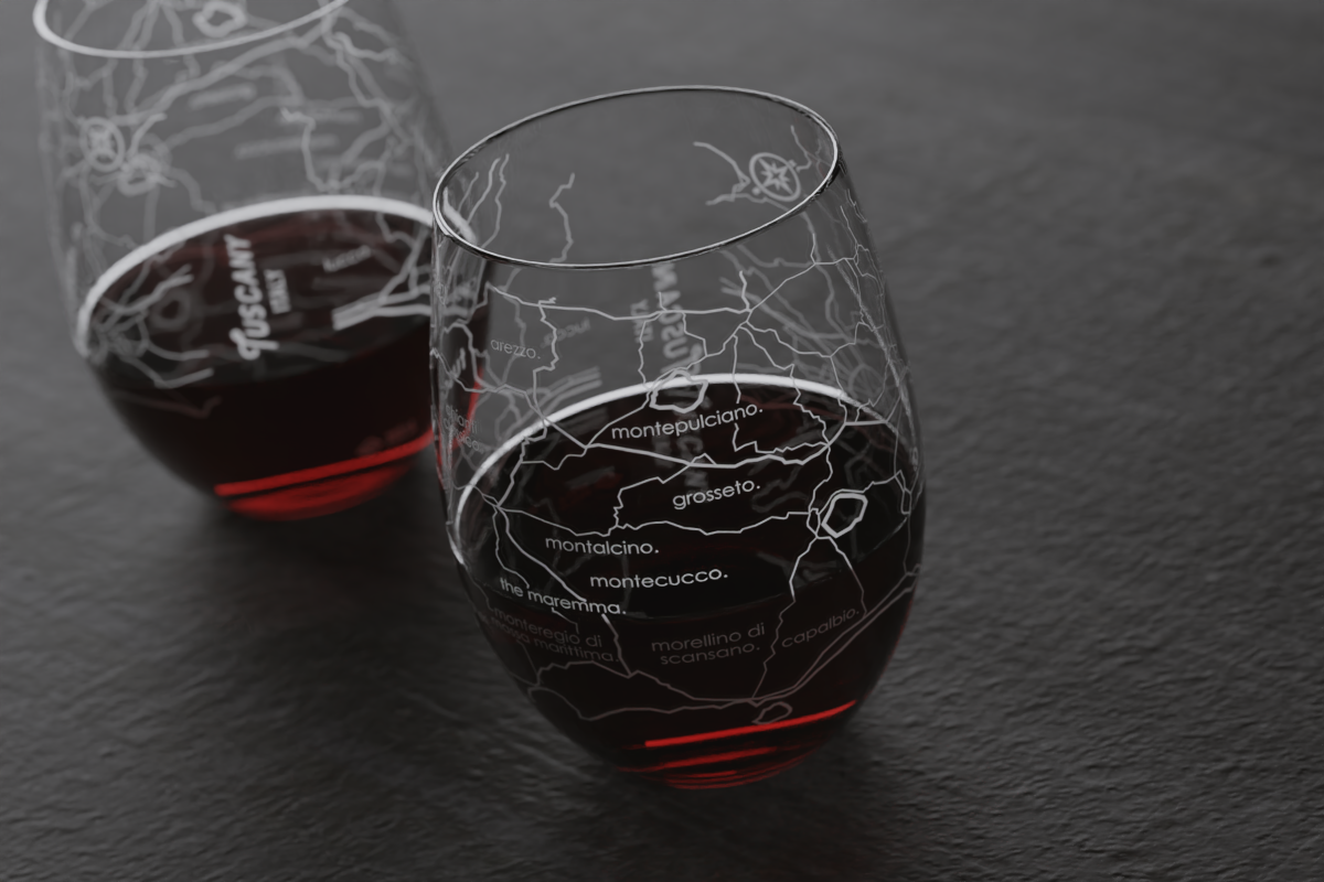 riedel crystal stemless wine glasses