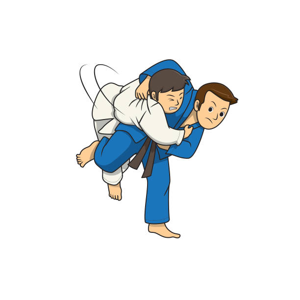 judo cartoon