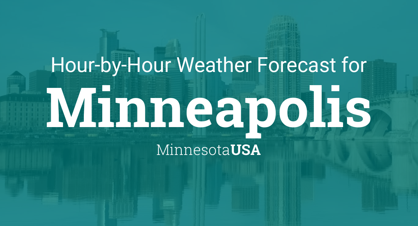 minneapolis hourly weather forecast