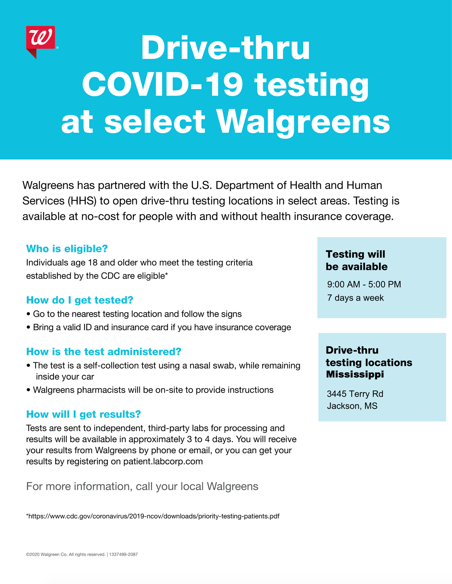 walgreens covid test scheduling