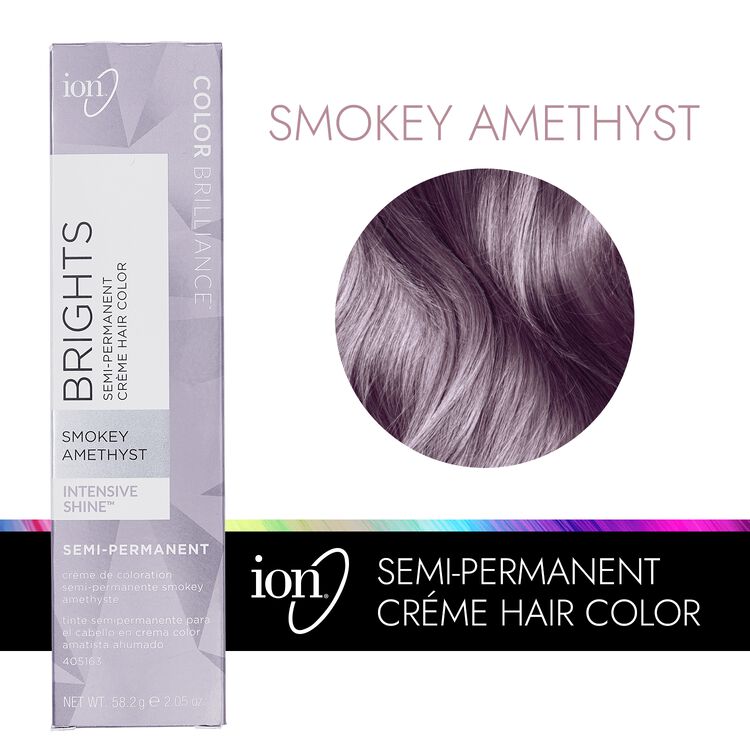 smoky amethyst hair color