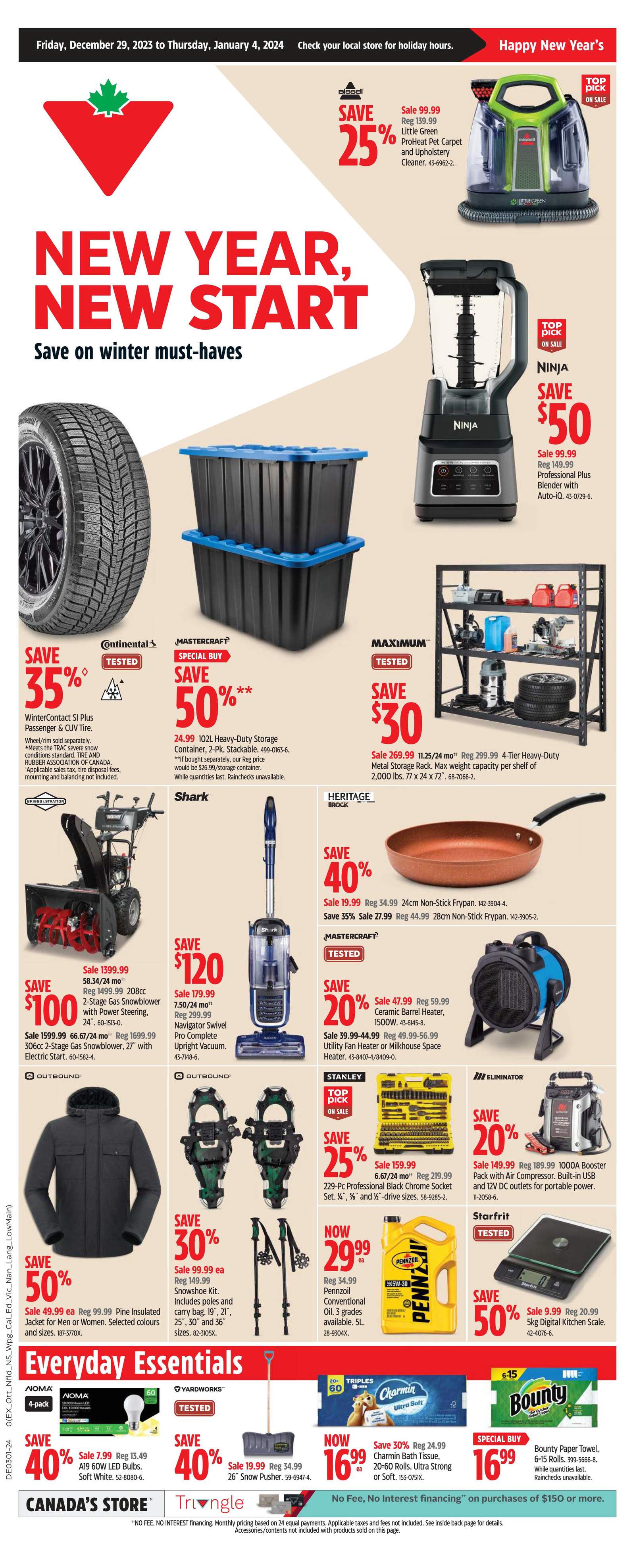 canadian tire flyer last week