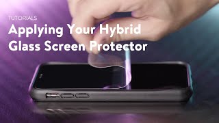 hybrid glass screen protector