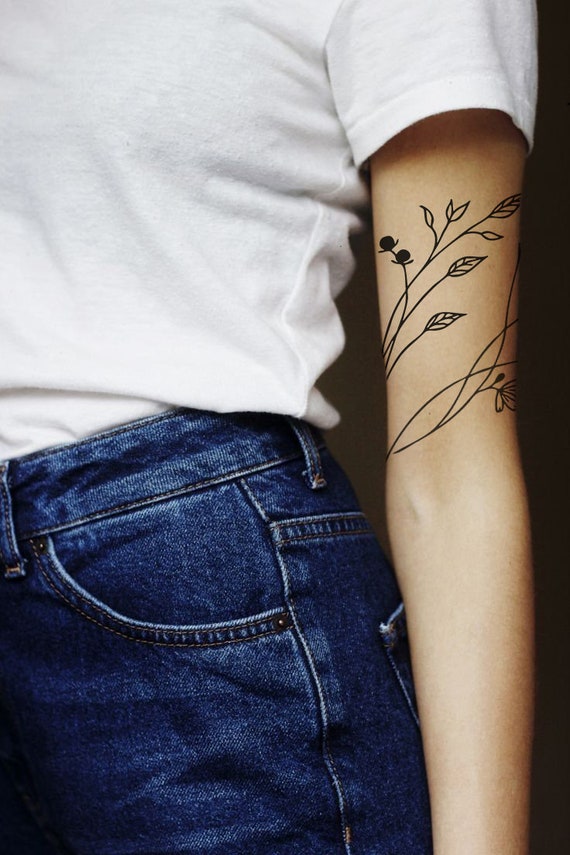 arm tattoo minimalist