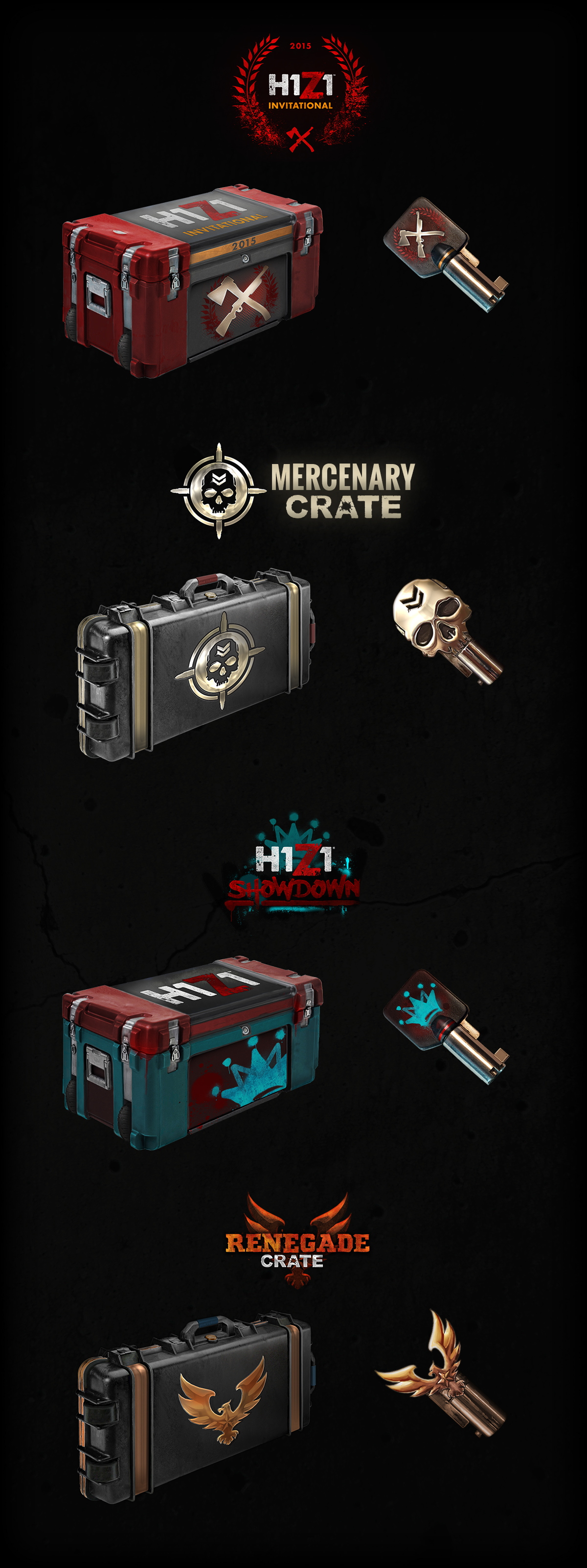 h1z1 invitational crate