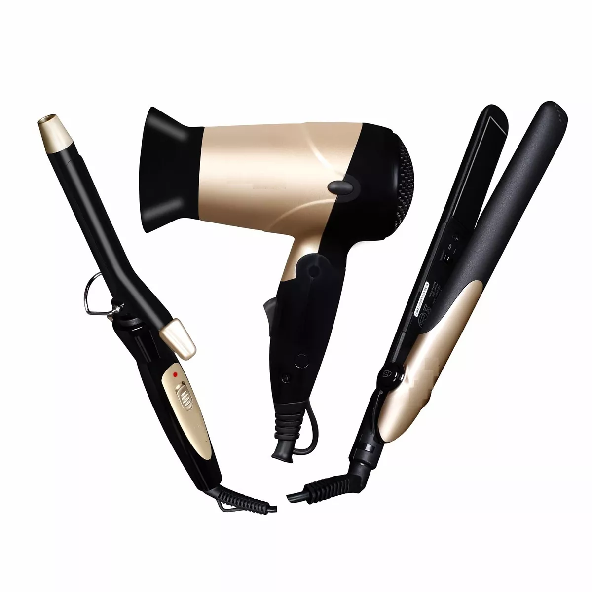 straightener and dryer combo