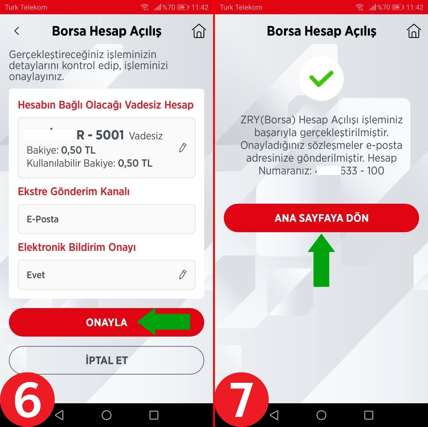 ziraat mobil borsa hesabı açma