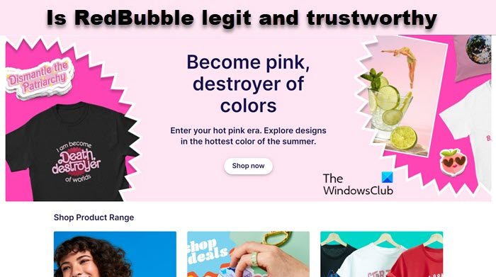 is redbubble trustworthy