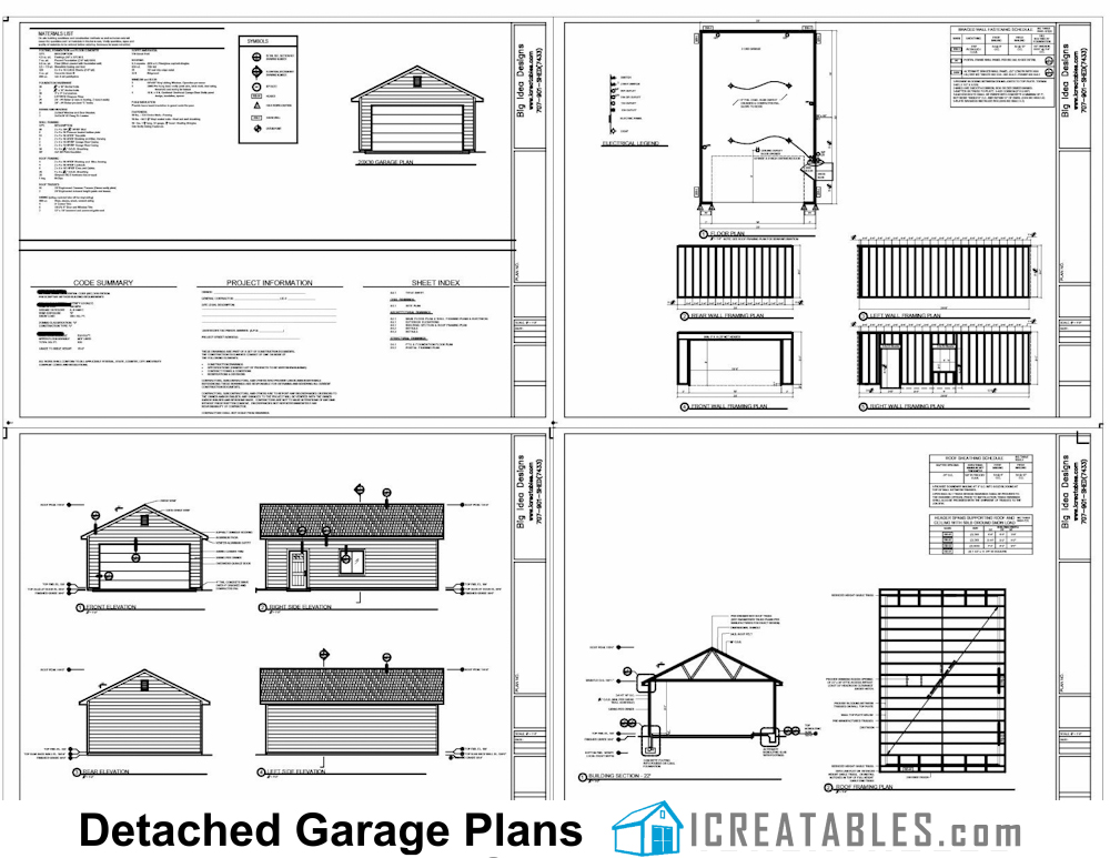 20x30 garage plans