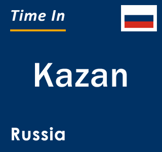 time in kazan russia