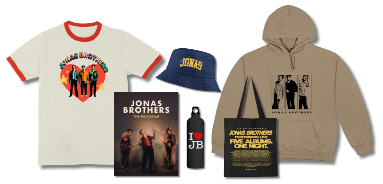 jo bros merch