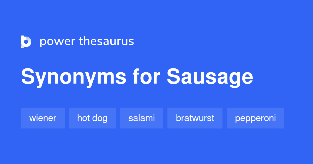 sausage synonyms