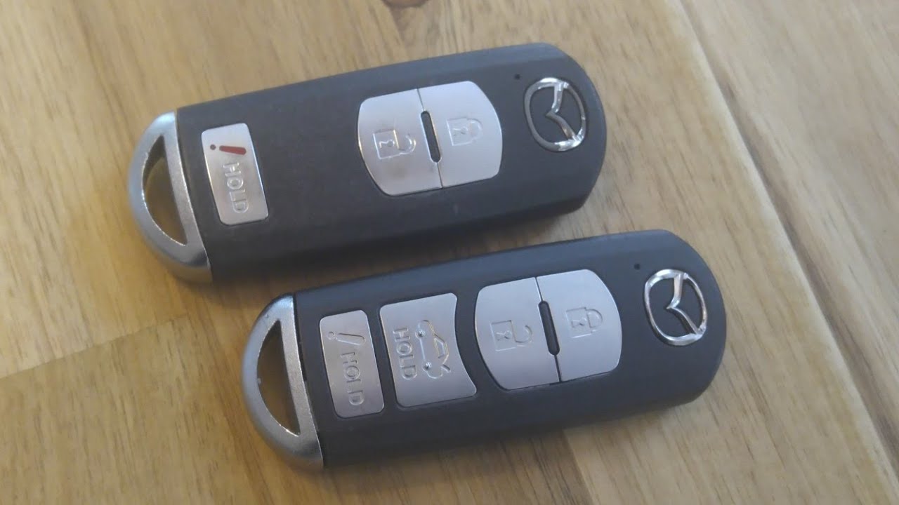 mazda key fob replacement