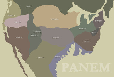 world map hunger games