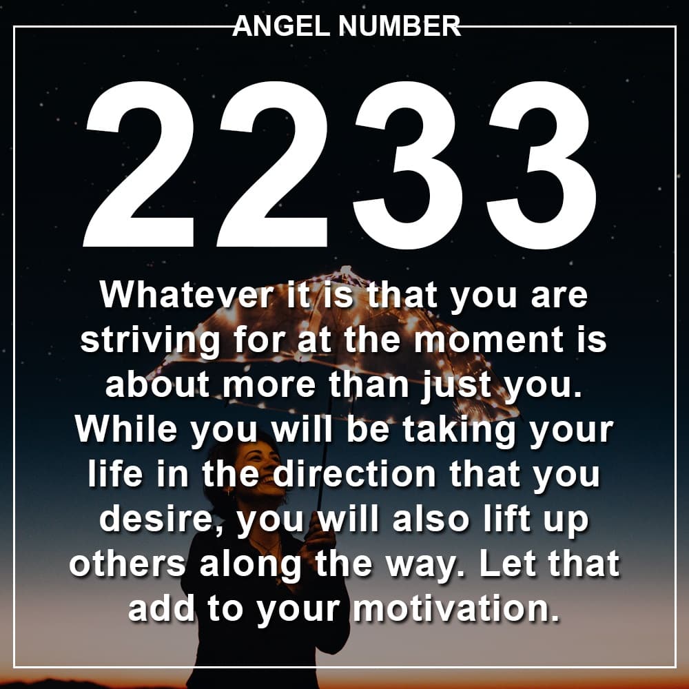 2233 angel number