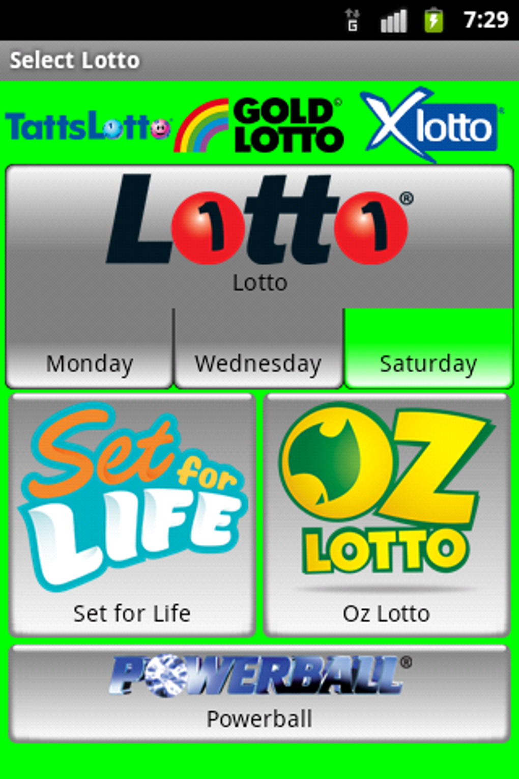 australian lotto number generator