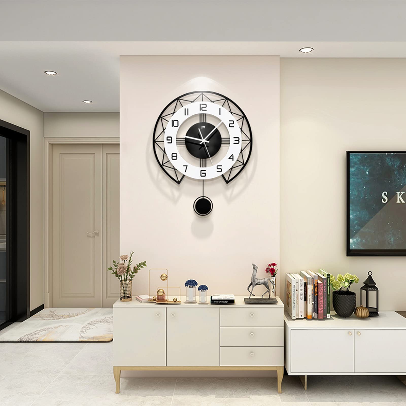 living room modern wall clock
