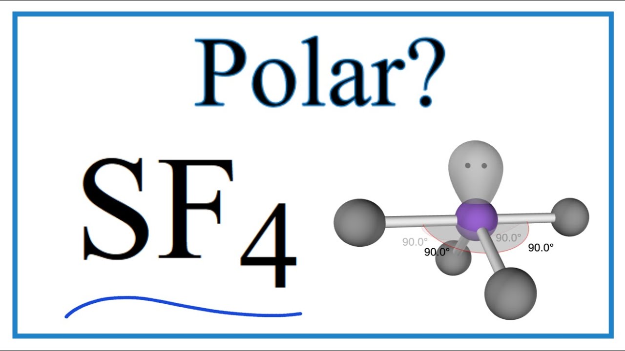 is sf4 a polar molecule