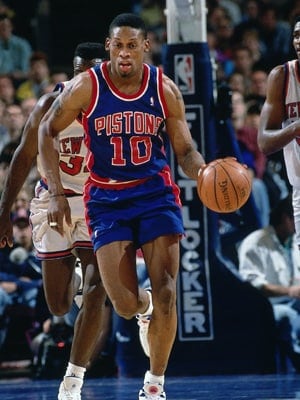 dennis rodman detroit pistons